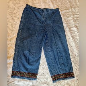 Style & Co Petite Floral Capris